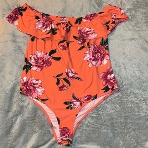 Discreet Floral Bodysuit